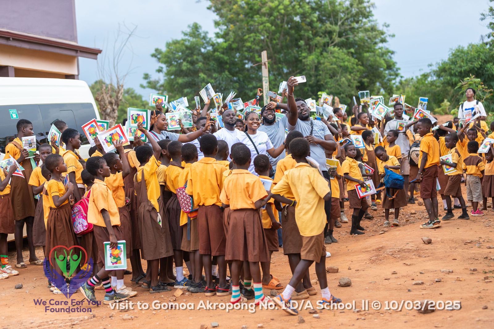 Gomoa Akropong visit photo